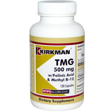 TMG with Folinic Acid & Methyl B-12 - 120 capsules